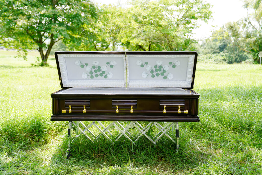 Serenity Casket FG (B) Full Glass Frontview