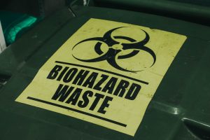 Biohazard bin