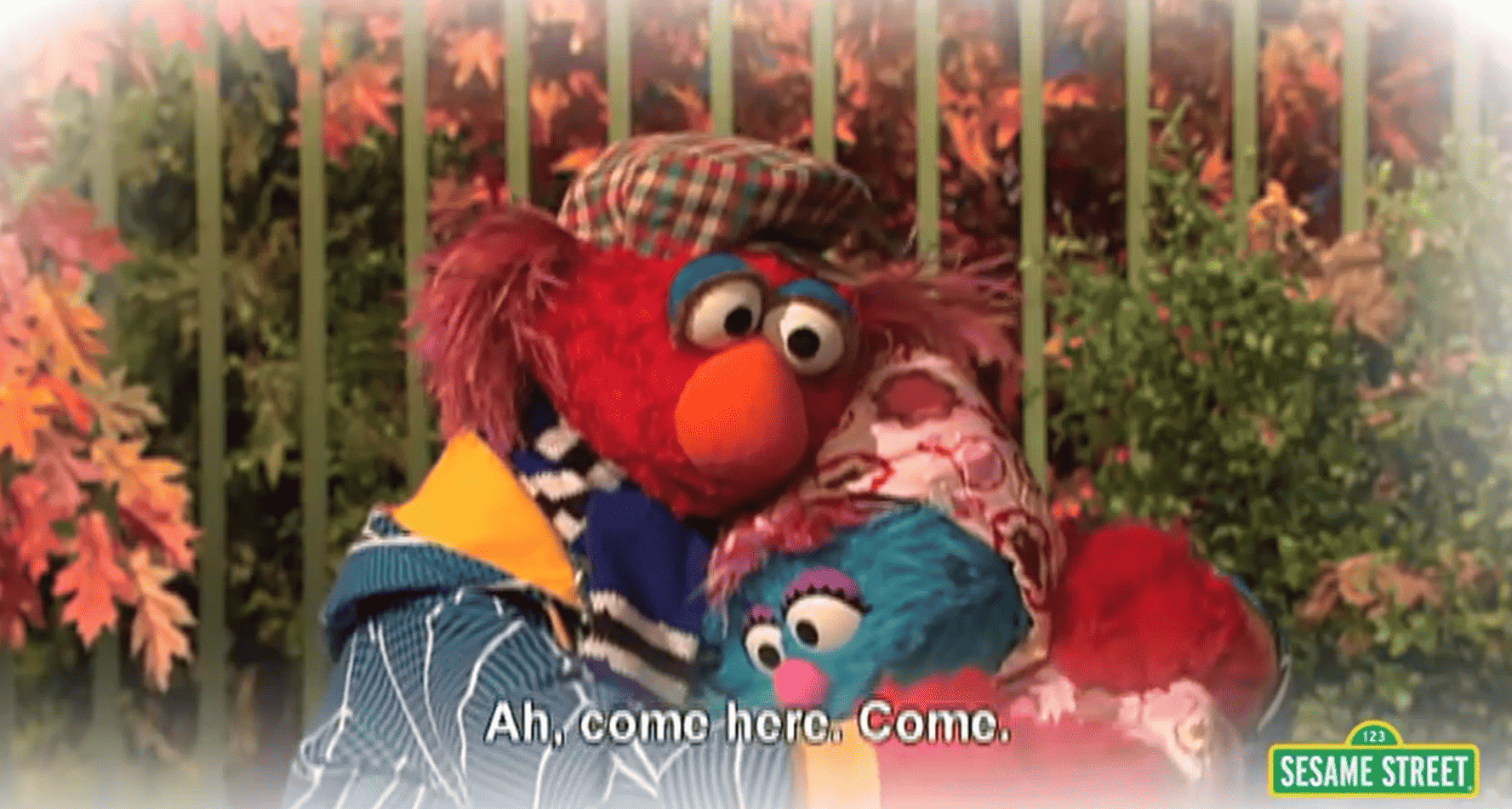 Uncle Jack and Jesse hugging