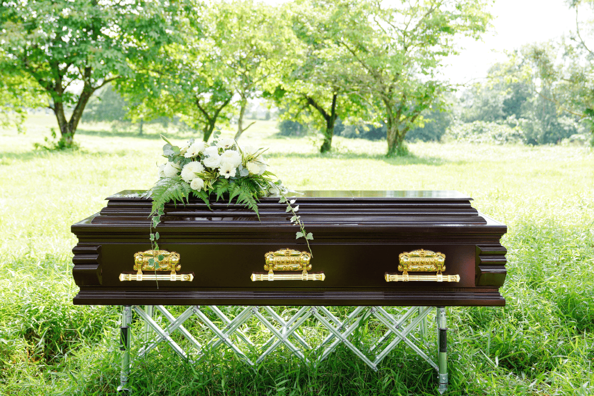 Brown Casket Selection by Serenity Casket & Funerals Singapore for Catholic and Christian Funerals